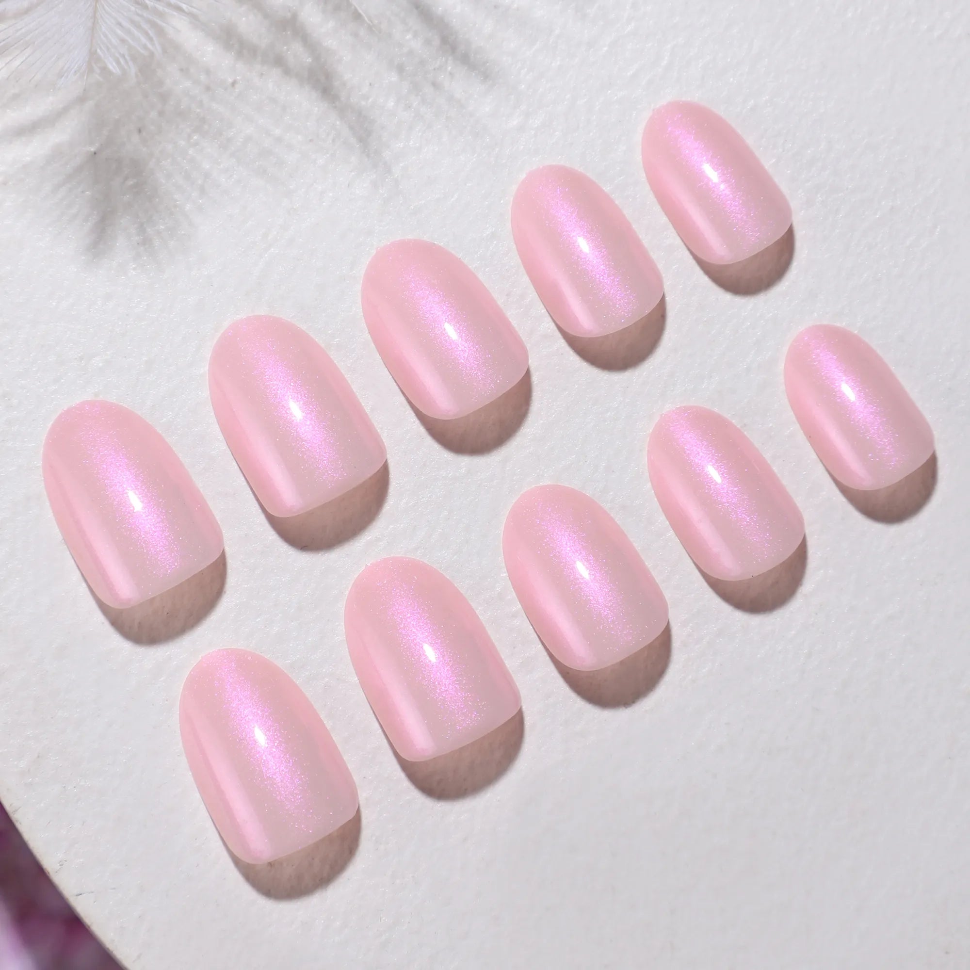 Hanami — Ovale Rose Fleurs de Cerisier | ONAILZ