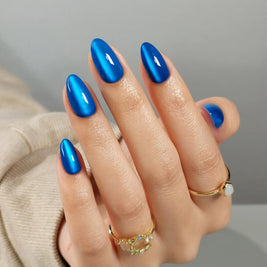 Klein Félin — Amande Cat Eye Bleu | ONAILZ