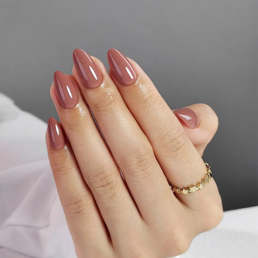 Noisette — Amande Courte Brun | ONAILZ