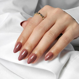 Noisette — Amande Courte Brun | ONAILZ