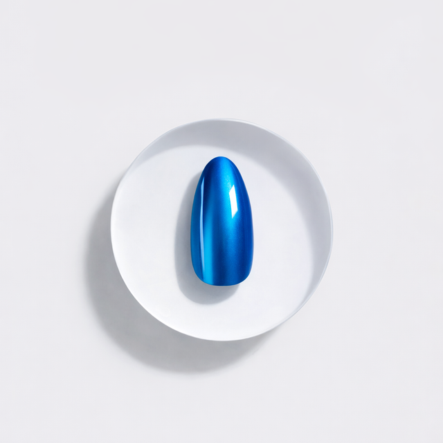 Klein Félin — Amande Cat Eye Bleu | ONAILZ