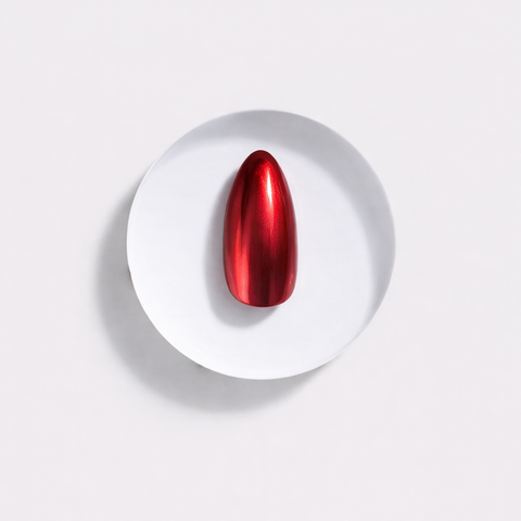 Bordeaux Félin — Amande Cat Eye Rouge Vin | ONAILZ