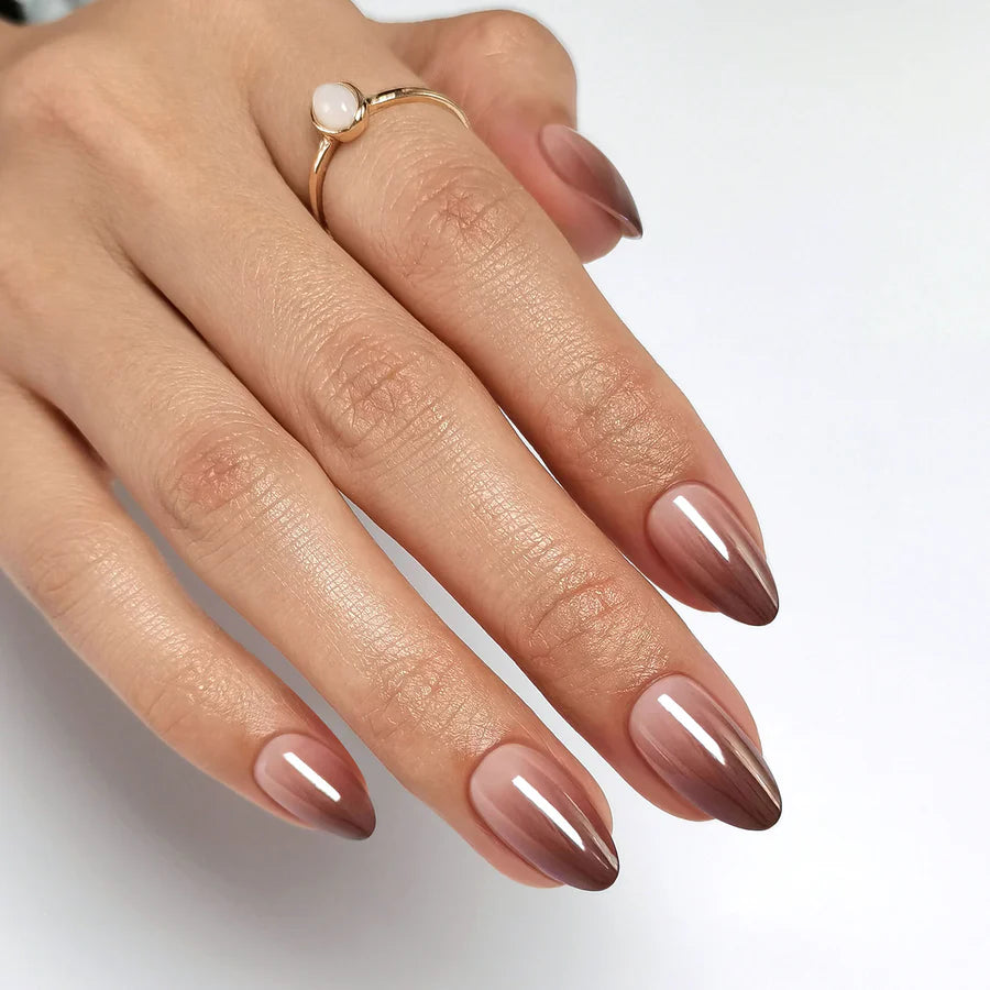 Café Miroir — Amande French Ombre Coffee | ONAILZ