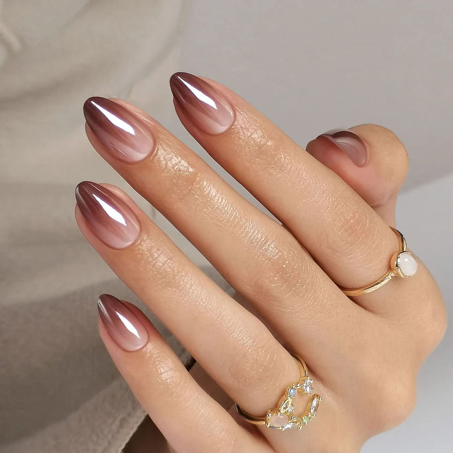 Café Miroir — Amande French Ombre Coffee | ONAILZ