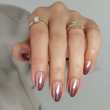 Café Miroir — Amande French Ombre Coffee | ONAILZ