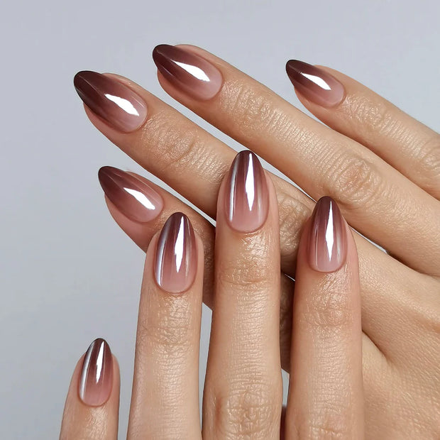 Café Miroir — Amande French Ombre Coffee | ONAILZ