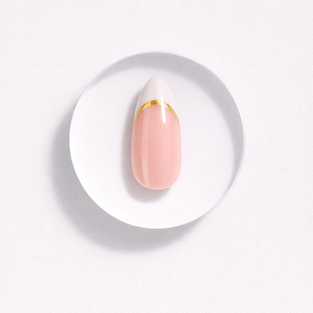 Liseré d’Or — Amande French Bord Doré | ONAILZ