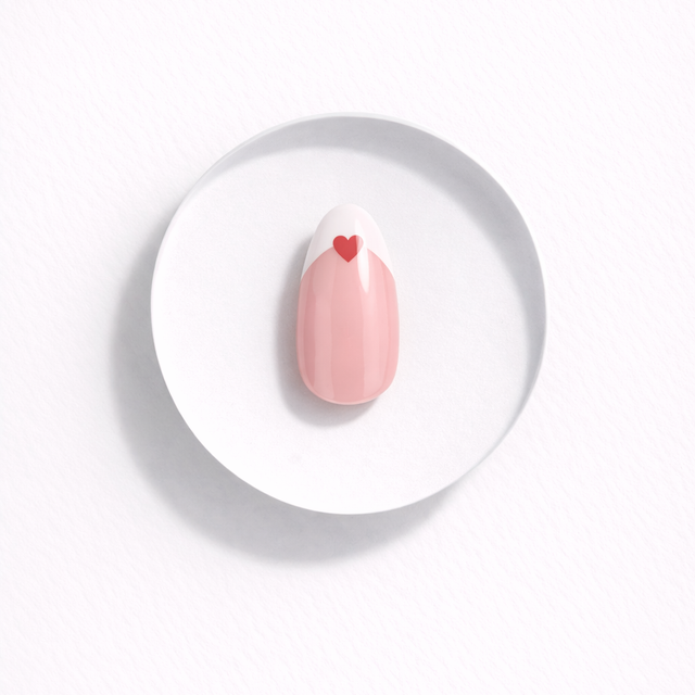 Aphrodite — Amande French & Cœur Rouge | ONAILZ