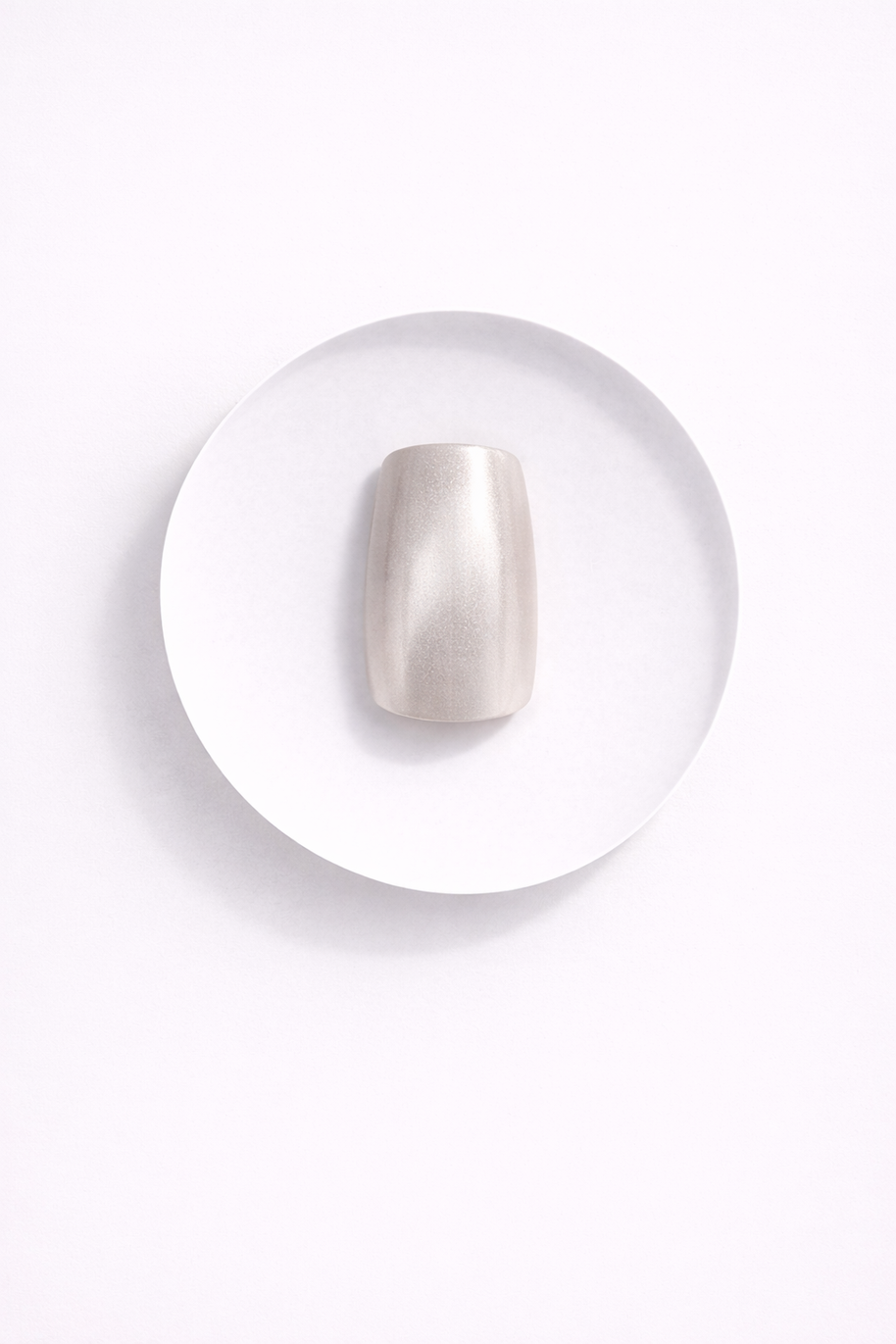 Sable Félin — Carré Court Cat Eye Beige | ONAILZ