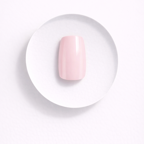 Aurore Féline — Carré court Cat Eye Rose Clair | ONAILZ