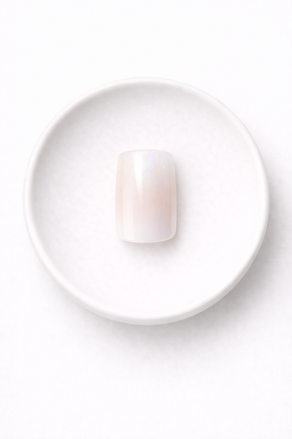 Opaline — Carré Court French Dégradée | ONAILZ