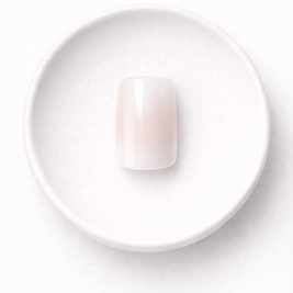 Opaline — Carré Court French Dégradée | ONAILZ