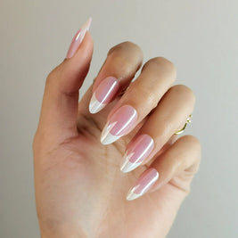 Étoile — Amande Moyen French Scintillante | ONAILZ