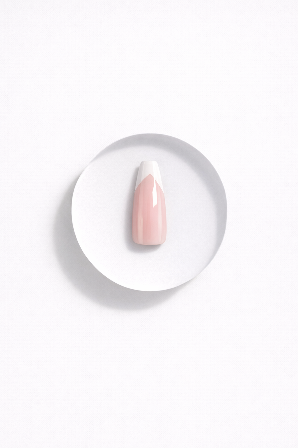 Ballerine Chic — Coffin Long French | ONAILZ