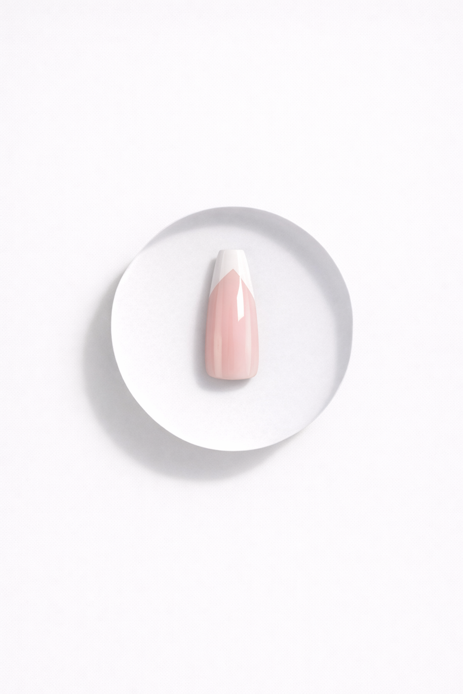 Ballerine Chic — Coffin Long French | ONAILZ