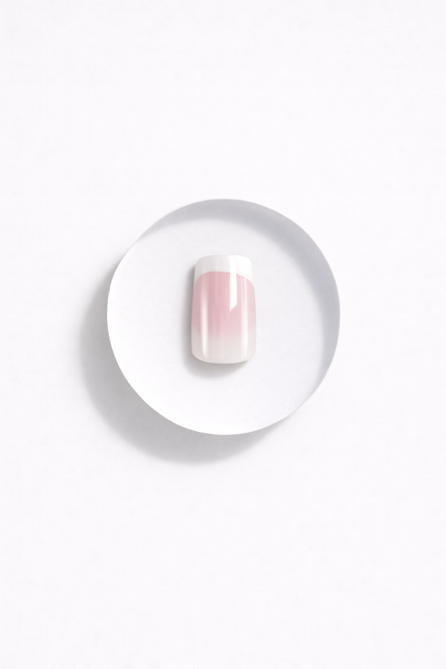 Aurora — Carré Court French Scintillante | ONAILZ