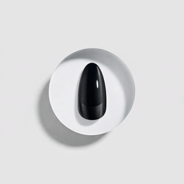 Ébène — Amande Courte French Noire Mat | ONAILZ