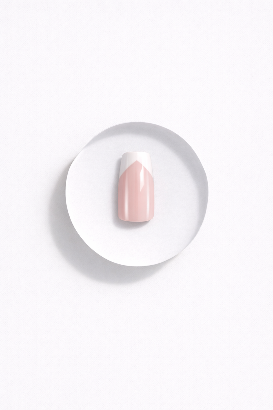 Ballerine Chica — Carré Medium French Pointe | ONAILZ