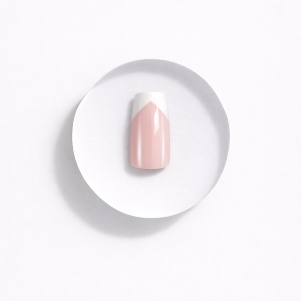 Ballerine Chica — Carré Medium French Pointe | ONAILZ