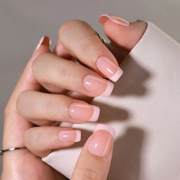 Parisienne Rosé — Carré French Rosé Pâle | ONAILZ