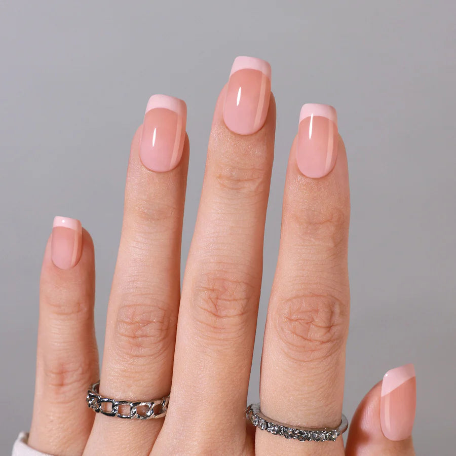 Parisienne Rosé — Carré French Rosé Pâle | ONAILZ