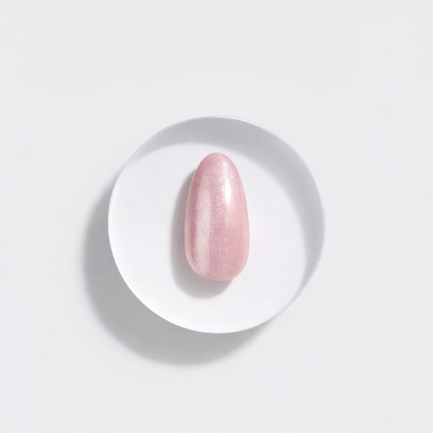 Aurore Féline 2 — Amande Cat Eye Rose Clair | ONAILZ