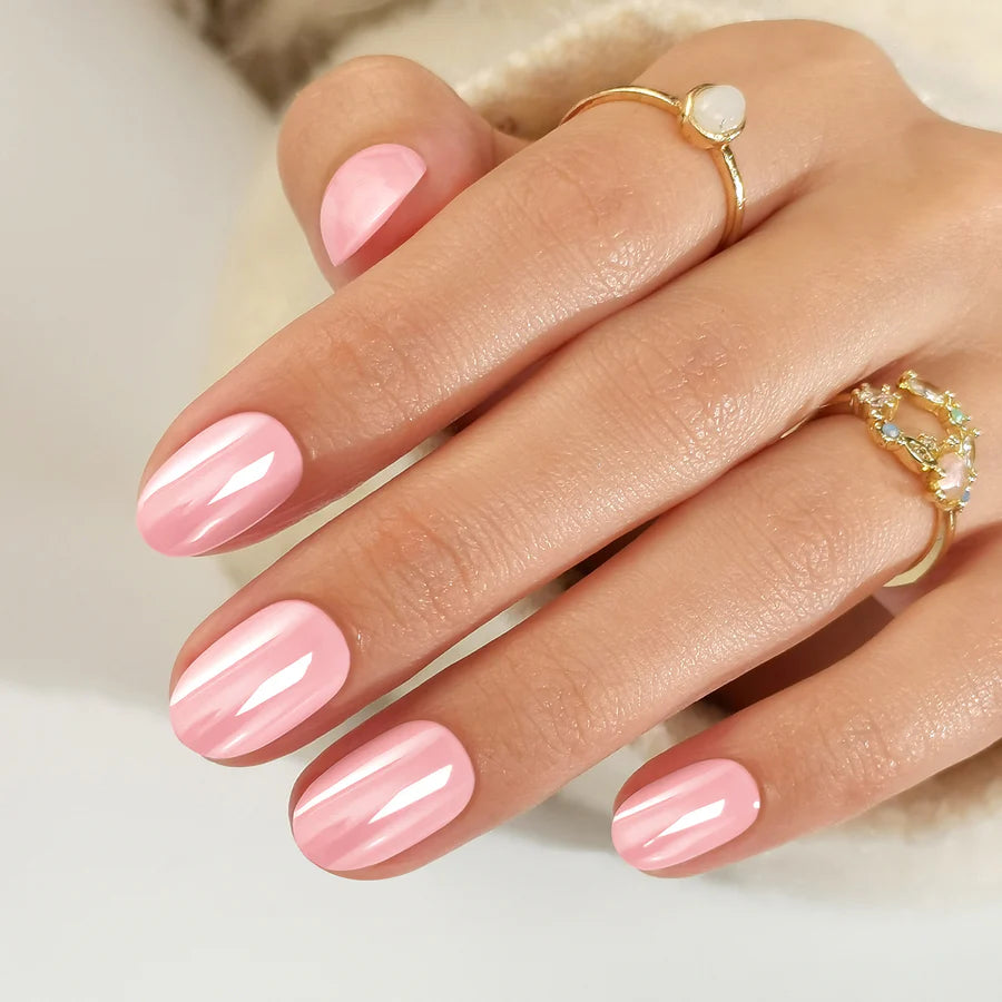 Hanami — Ovale Rose Fleurs de Cerisier | ONAILZ