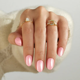 Hanami — Ovale Rose Fleurs de Cerisier | ONAILZ