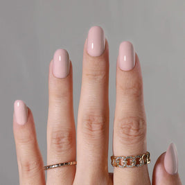 Rosé Lait — Ovale Court Nude | ONAIL