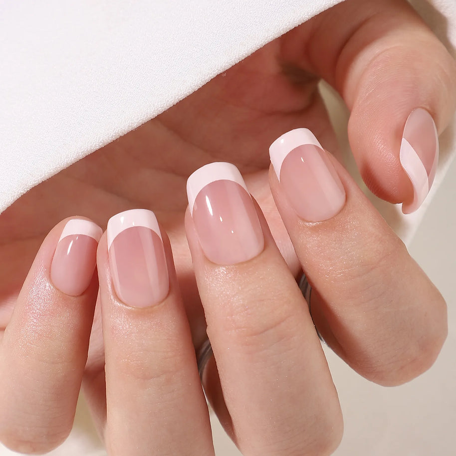 Parisienne Rosé — Carré French Rosé Pâle | ONAILZ