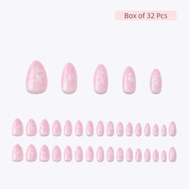 Rose Marbré — Amande Marbre Rose & Blanc | ONAILZ