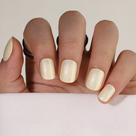 Jaune Soleil — Carré Jaune Glazed | ONAILZ