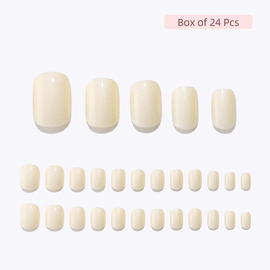 Jaune Soleil — Carré Jaune Glazed | ONAILZ