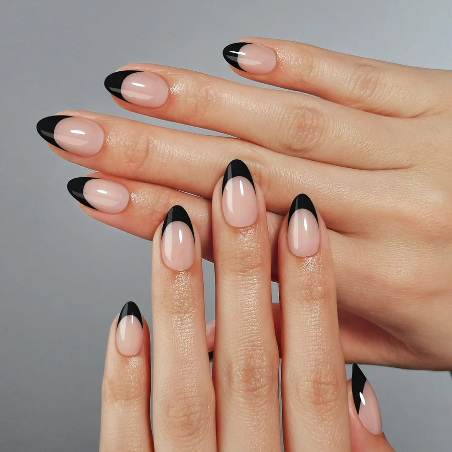 Noir Couture — Amande French Noir Intense | ONAILZ