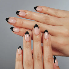 Noir Couture — Amande French Noir Intense | ONAILZ