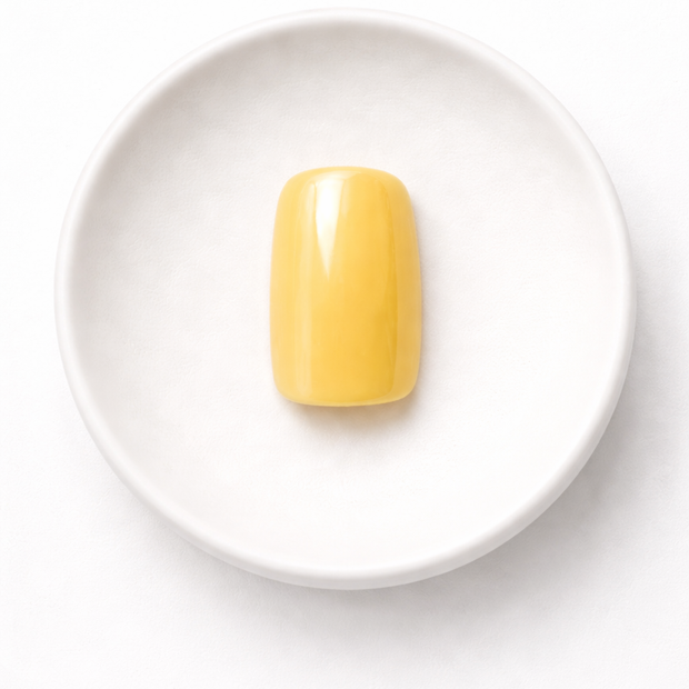 Jaune Soleil — Carré Jaune Glazed | ONAILZ